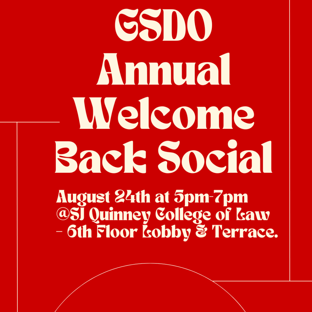 GSDO Annual Welcome Back Social