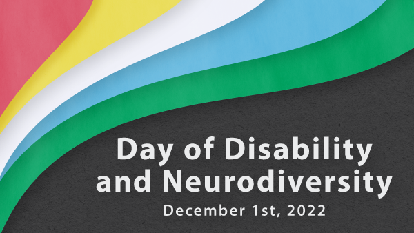 Day of Disabilty and Neurodiversity