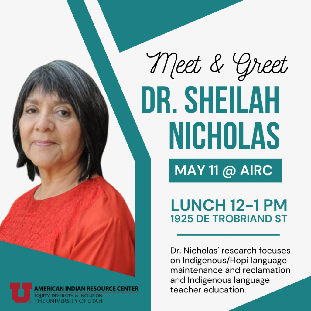 Meet & Greet Dr. Sheilah Nicholas