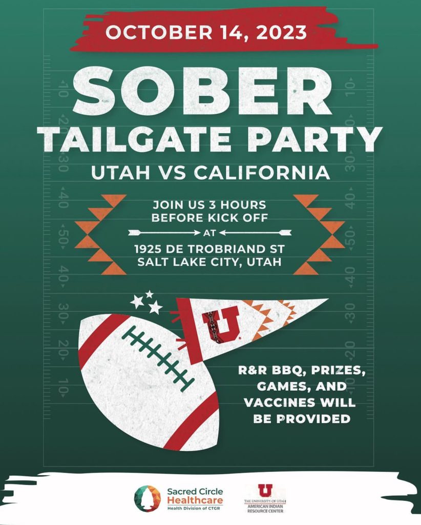sober tailgate party