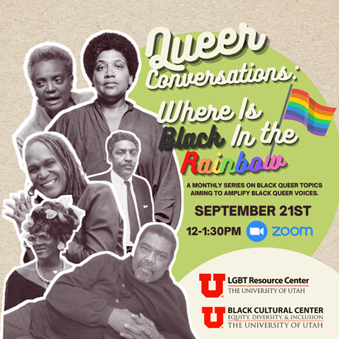 Queer Conversations: Where is Black in the Rainbow